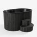 SaunaLife Model S2B Soak Series immersion tub, black