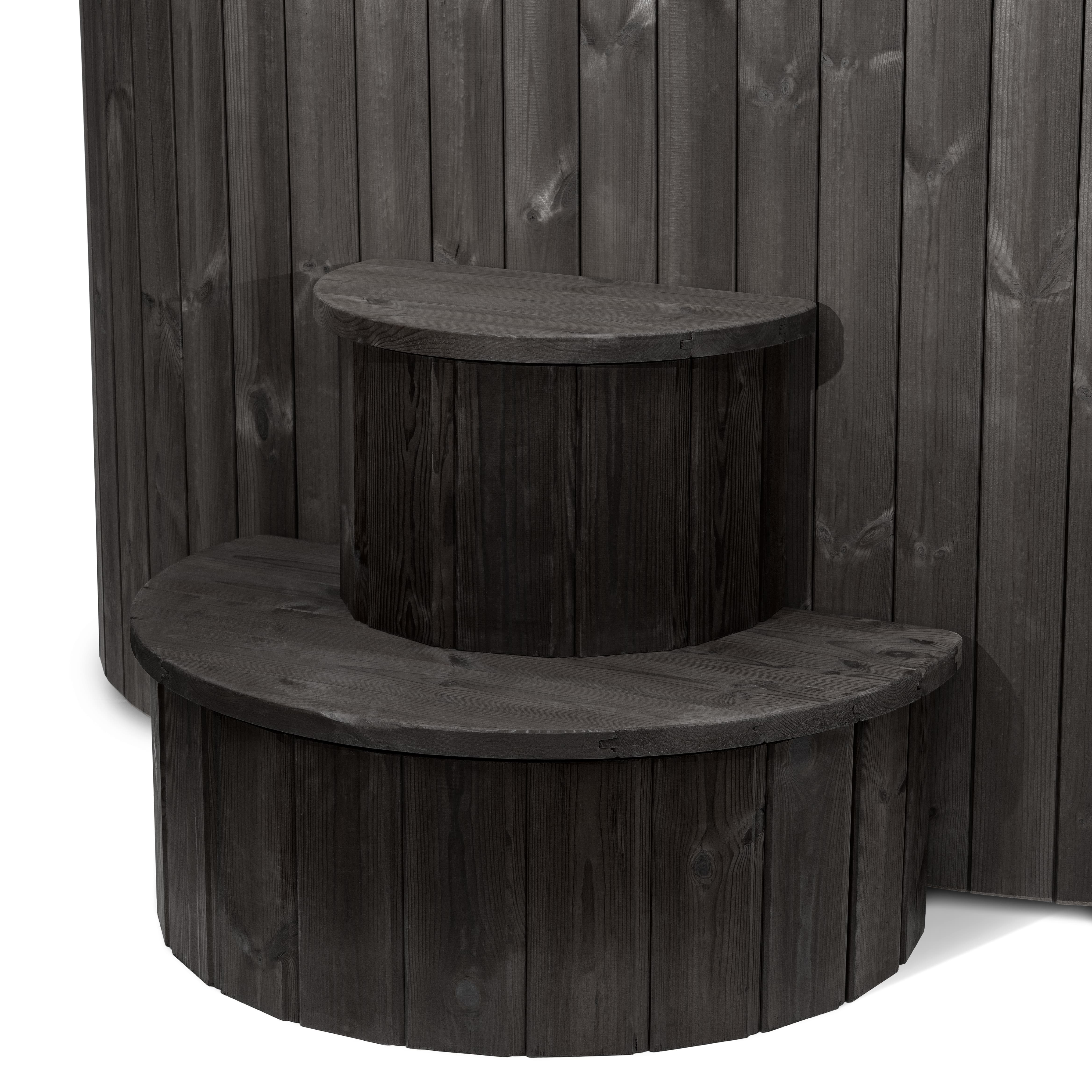 SaunaLife Model S2B Soak Series immersion tub, black