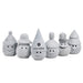SaunaLife Stoney and Friends soapstone sauna gnomes, set of 6