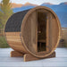 Bathing comfort cannot be overlooked when investing in an outdoor sauna barrel
