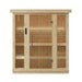 The extra-thick 1-½" premium Nordic Spruce planks support its majestic crown which can be illuminated for added ambiance