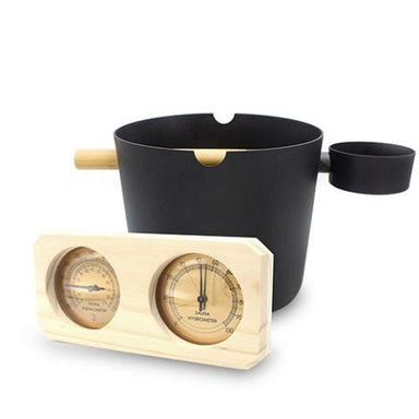SaunaLife Essentials Set 7, black