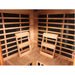 Sunray Bristol Bay 4-Person Indoor Infrared Corner Cedar Sauna