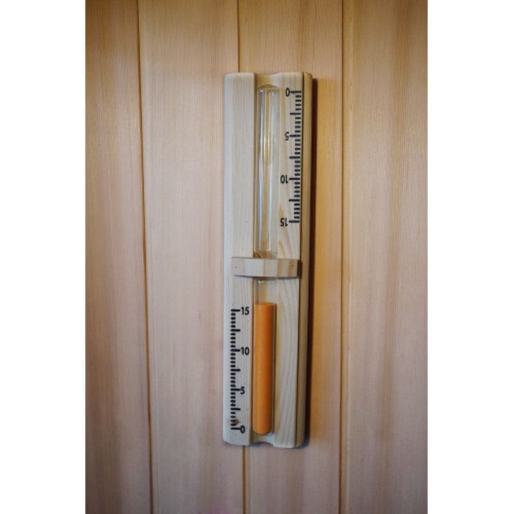 Sunray Charleston 4 Person Indoor Traditional Sauna w/ 6.0kW Harvia and Dual Benches