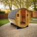 Sunray Galley 4 Person Barrel Sauna with Harvia 6kW Heater