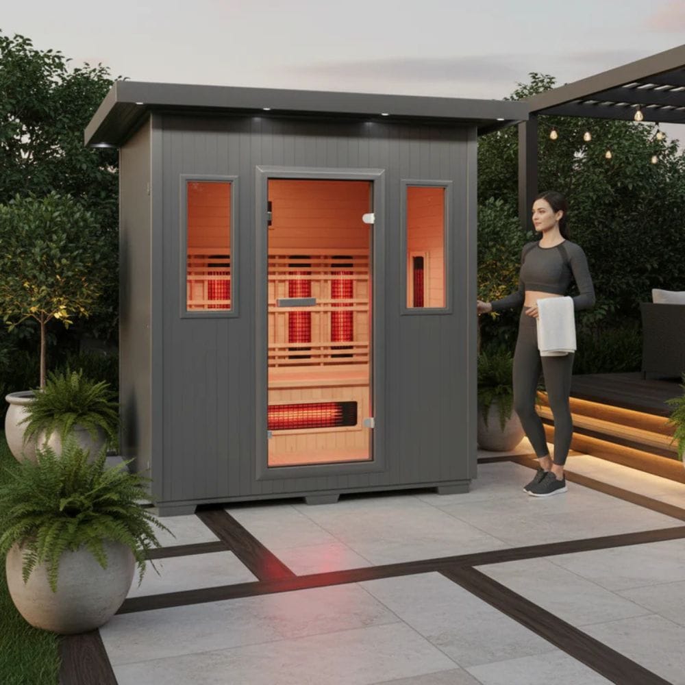 Sunray Pacific 4-Person Outdoor Infrared Sauna