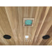 Sunray Roslyn 4 Person Cedar Sauna w/Carbon Heaters/Side Bench Seating