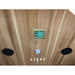 Sunray Savannah 3-Person Indoor Infrared Cedar Sauna