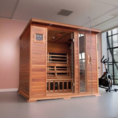 Sunray Savannah 3-Person Indoor Infrared Cedar Sauna