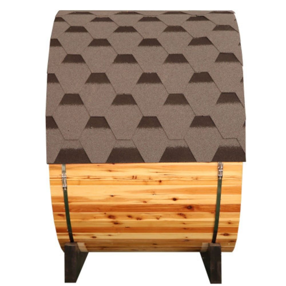 Sunray Solace 2 Person Barrel Sauna with Harvia 6kW Heater