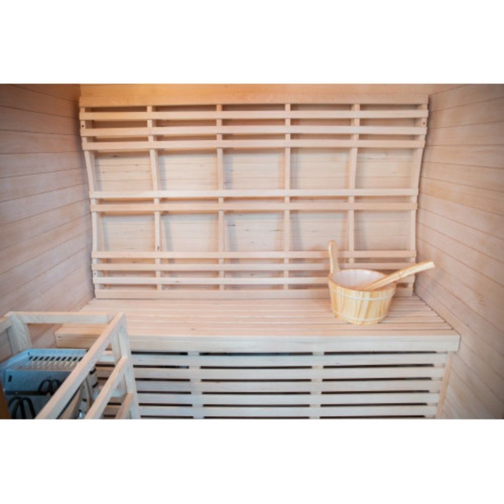 Sunray Waverly 3 Person Outdoor Tradtional Sauna w/ Windows
