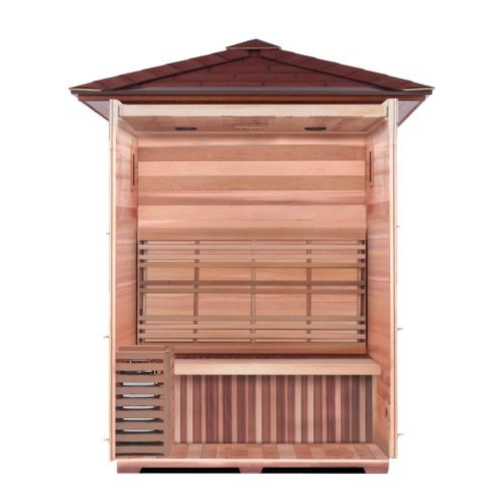 Sunray Waverly 3 Person Outdoor Tradtional Sauna w/ Windows